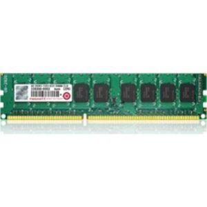 Transcend 8GB DDR3 1333 ECC Небуферизованная DIMM, 240-Pin, 2 Rank X8, Made Of 512MX8 Major