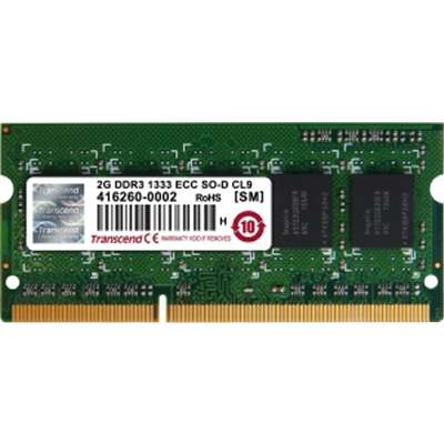 Transcend 2GB DDR3 1333 ECC-So-DIMM 1RX8