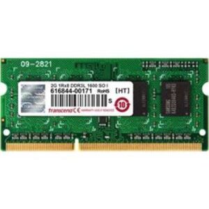 Transcend 2GB DDR3L 1600 So-DIMM 1RX8 Ind