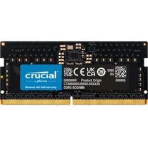 Crucial Technology Crucial 8GB DDR5-4800 SODIMM Laptop Module Operates 4800MT/S