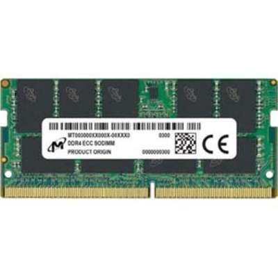 Micron 1-pack 16GB 1RX8 DDR4 ECC SODIMM 3200 CL22